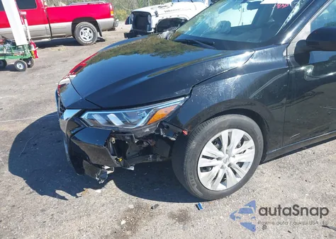 2021 Nissan Sentra S Xtronic Cvt из США, поврежденный, VIN 3N1AB8BV9MY259204